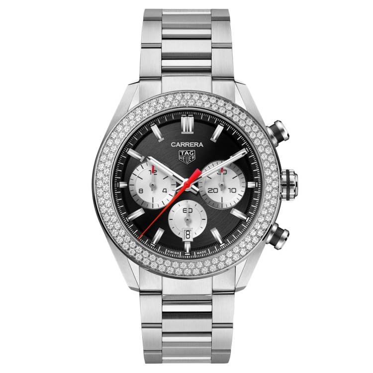 TAG Heuer Carrera Nero CBN2A12.BA0643 Automatico, 44 mm, Acciaio