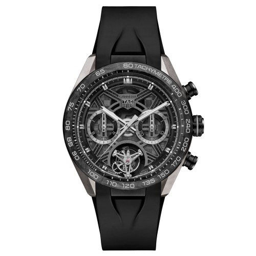TAG Heuer Carrera Nero CBU5080.FT6272 Automatico, 44 mm, Titanio con rivestimento DLC