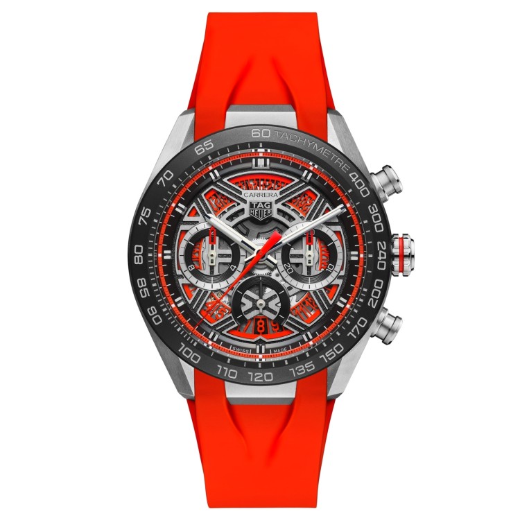 TAG Heuer Carrera Rodio CBU2082.FT6275 Automatico, 44 mm, Titanio