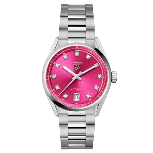 TAG Heuer Carrera Rosa WBN2318.BA0001 Automatico, 36 mm, Acciaio