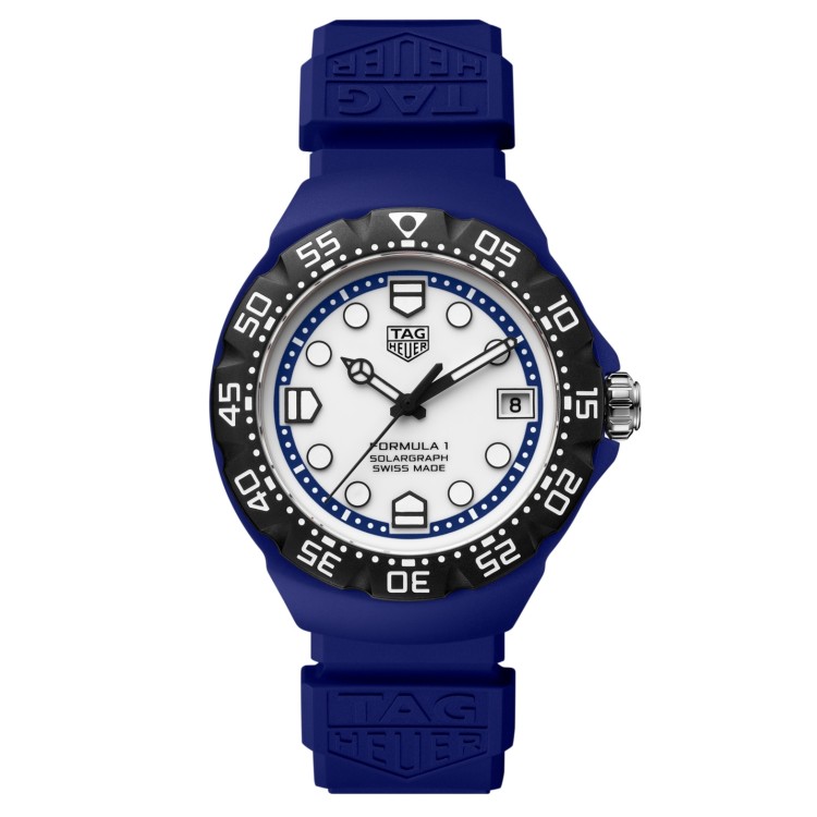TAG Heuer Formula 1 Bianco WBY1162.FT8105 Solare al quarzo, 38 mm, TH-Polylight