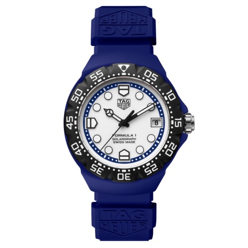 TAG Heuer Formula 1 Bianco WBY1162.FT8105 Solare al quarzo, 38 mm, TH-Polylight