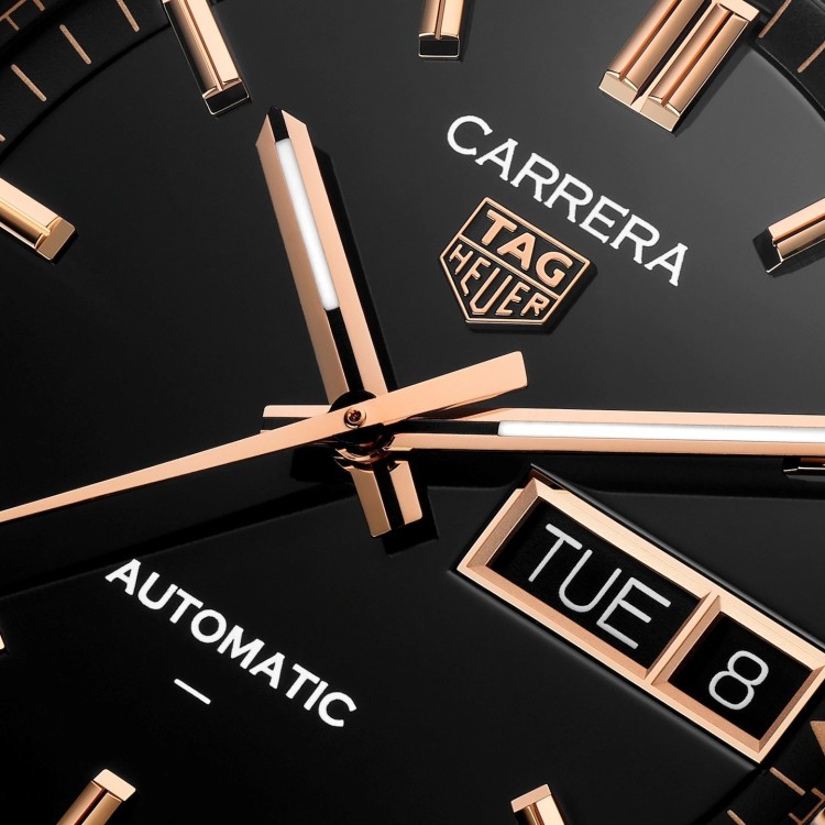 TAG Heuer Carrera Nero WDA2111.BD0001 Automatico, 41 mm, Acciaio