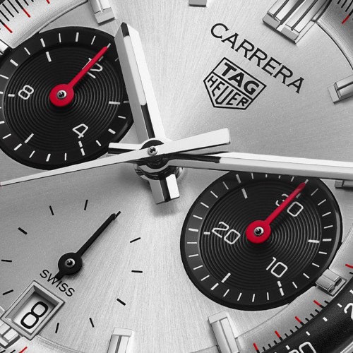 TAG Heuer Carrera Bianco CBS2216.BA0048 Automatico, 39 mm, Acciaio