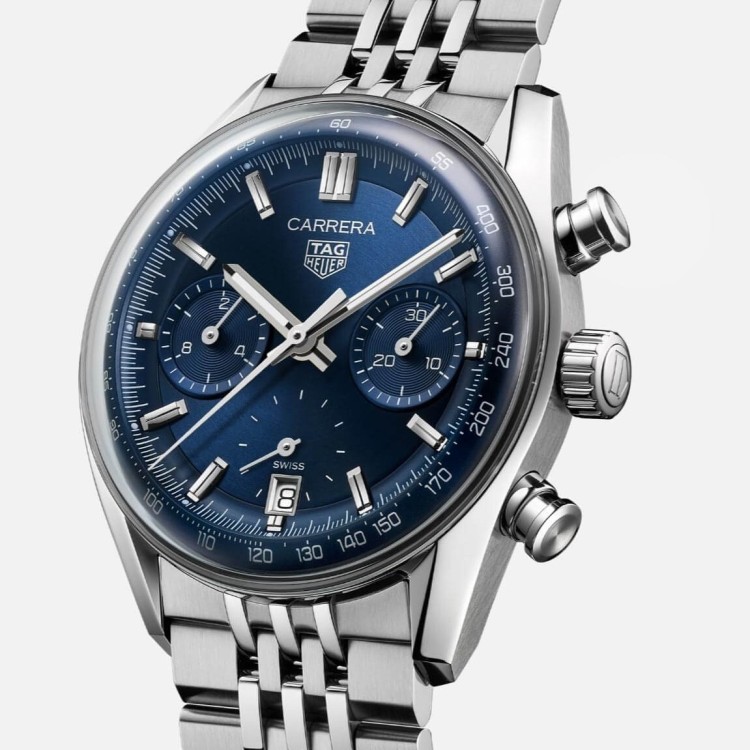 TAG Heuer Carrera Blu CBS2212.BA0048 Automatico, 39 mm, Acciaio