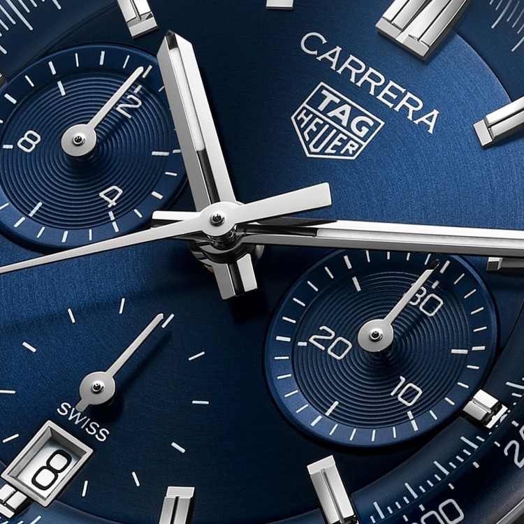 TAG Heuer Carrera Blu CBS2212.BA0048 Automatico, 39 mm, Acciaio