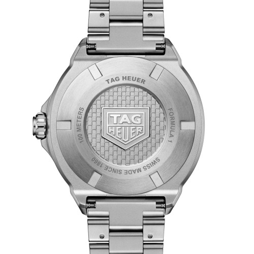 TAG Heuer Formula 1 Bianco WBY1111.BA0042 Solare al quarzo, 38 mm, Acciaio