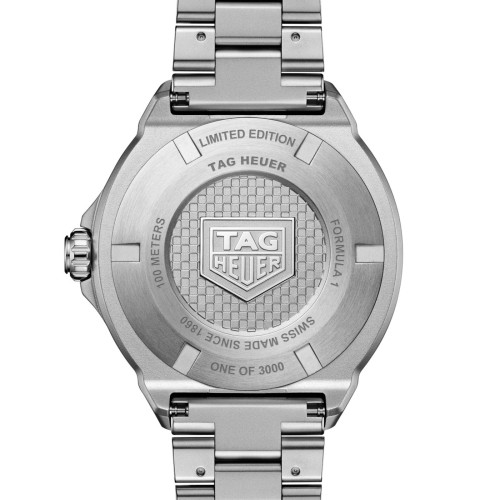 TAG Heuer Formula 1 Bianco WBY1113.BA0042 Solare al quarzo, 38 mm, Acciaio