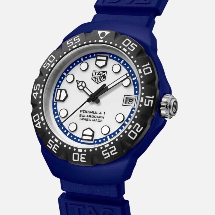 TAG Heuer Formula 1 Bianco WBY1162.FT8105 Solare al quarzo, 38 mm, TH-Polylight