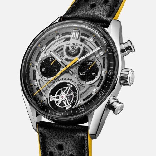 TAG Heuer Carrera CBS5012.FC6571 Automatico, 42 mm, Acciaio Argento