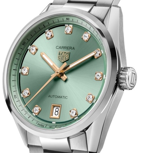 TAG Heuer Carrera Verde WBN2317.BA0001 Automatico, 36 mm, Acciaio