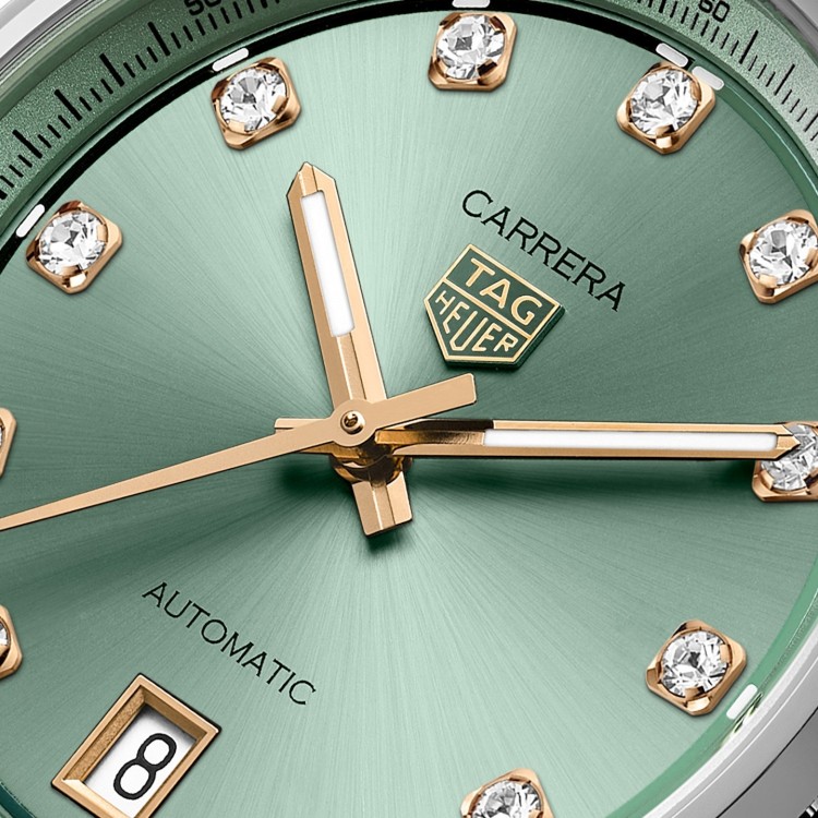 TAG Heuer Carrera Verde WBN2317.BA0001 Automatico, 36 mm, Acciaio