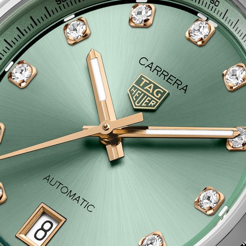 TAG Heuer Carrera Verde WBN2317.BA0001 Automatico, 36 mm, Acciaio
