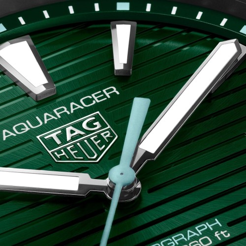 TAG Heuer Aquaracer Verde WBP1115.BA0000 Solare al quarzo, 40 mm, Acciaio
