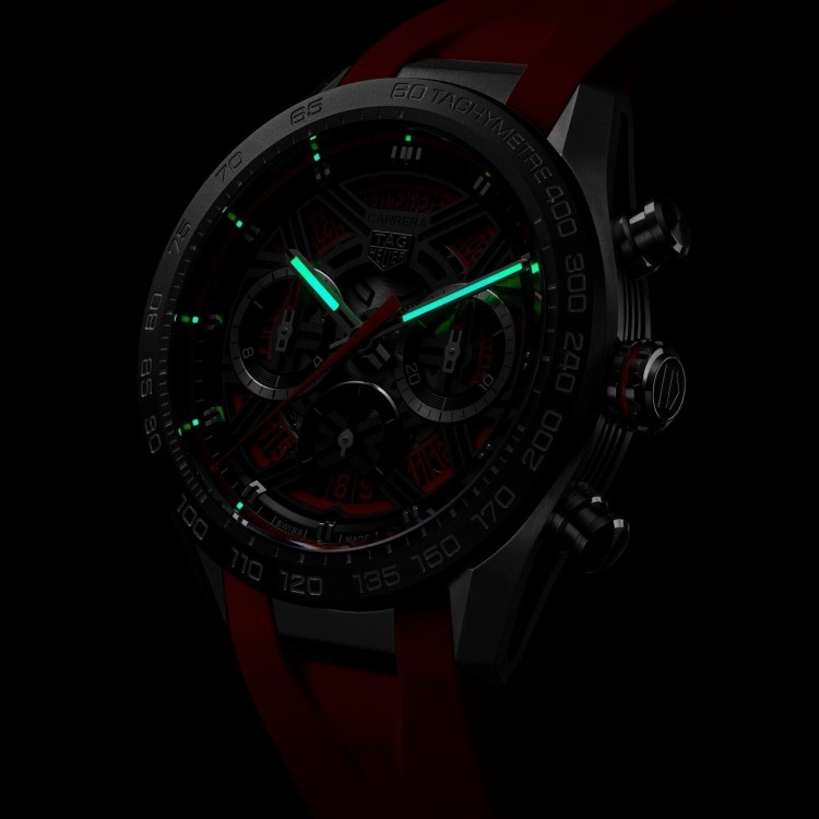 TAG Heuer Carrera Rodio CBU2082.FT6275 Automatico, 44 mm, Titanio