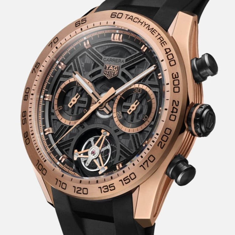 TAG Heuer Carrera Oro CBU5050.FT6273 Automatico, 44 mm, Oro e titanio