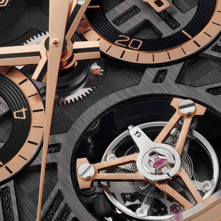 TAG Heuer Carrera Oro CBU5050.FT6273 Automatico, 44 mm, Oro e titanio