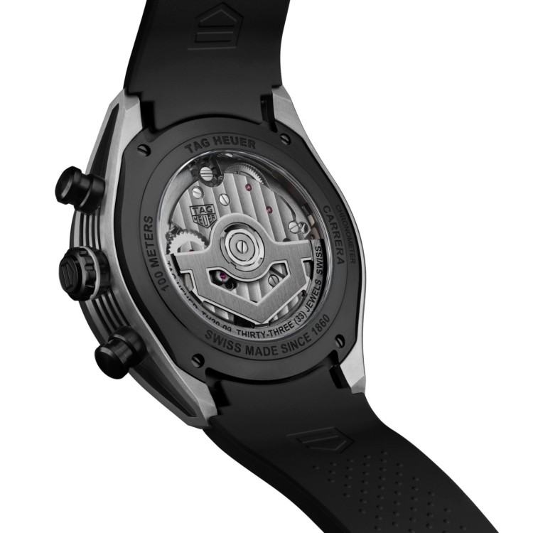 TAG Heuer Carrera Nero CBU5080.FT6272 Automatico, 44 mm, Titanio con rivestimento DLC