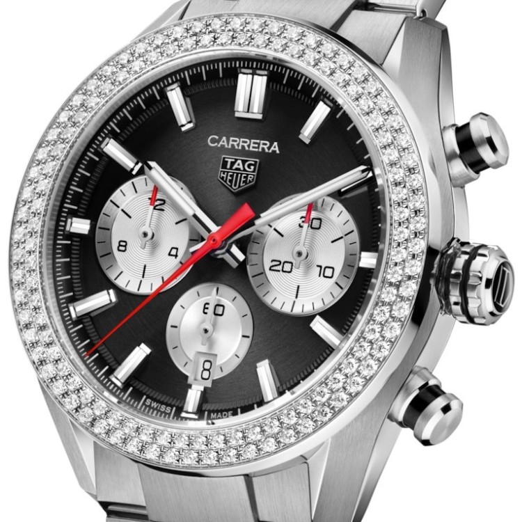 TAG Heuer Carrera Nero CBN2A12.BA0643 Automatico, 44 mm, Acciaio