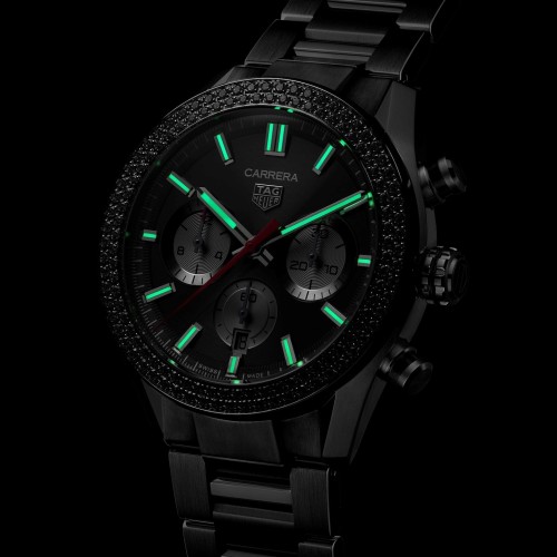 TAG Heuer Carrera Nero CBN2A12.BA0643 Automatico, 44 mm, Acciaio