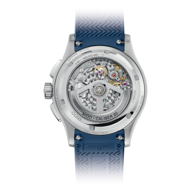MIDO Multifort Skeleton Chronograph M038.662.17.040.00 Automatico 43 mm