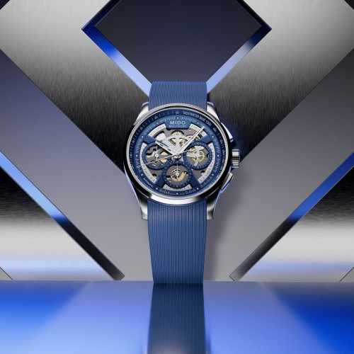 MIDO Multifort Skeleton Chronograph M038.662.17.040.00 Automatico 43 mm
