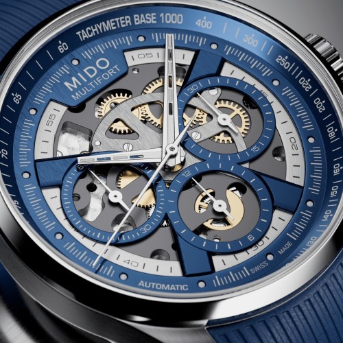 MIDO Multifort Skeleton Chronograph M038.662.17.040.00 Automatico 43 mm