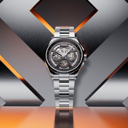 MIDO Multifort Skeleton Chronograph M038.662.11.060.00 Automatico 43 mm