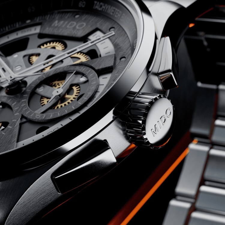 MIDO Multifort Skeleton Chronograph M038.662.11.060.00 Automatico 43 mm