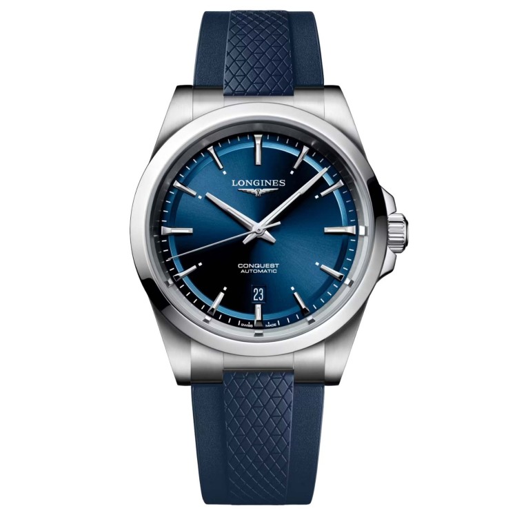 Longines Conquest Blu a raggi di sole 41 mm Automatico