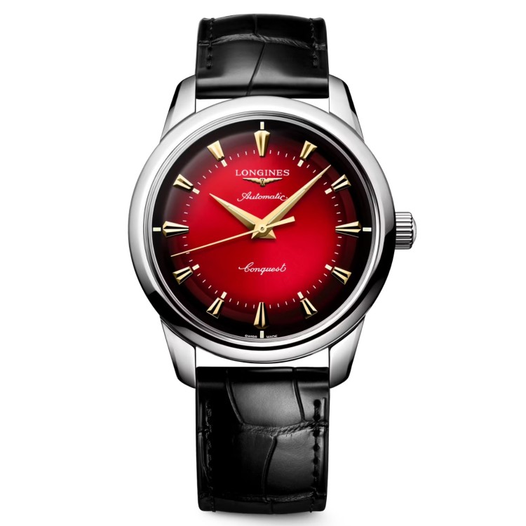 Longines Heritage Classic Rosso 40 mm Automatico