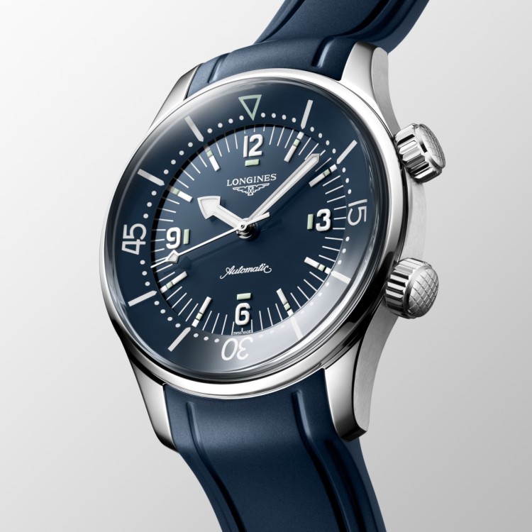 Longines Legend Diver Blu Laccato 39 mm Automatico
