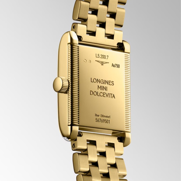 Longines DolceVita Argento flinqué 21,5 x 29 mm Al Quarzo