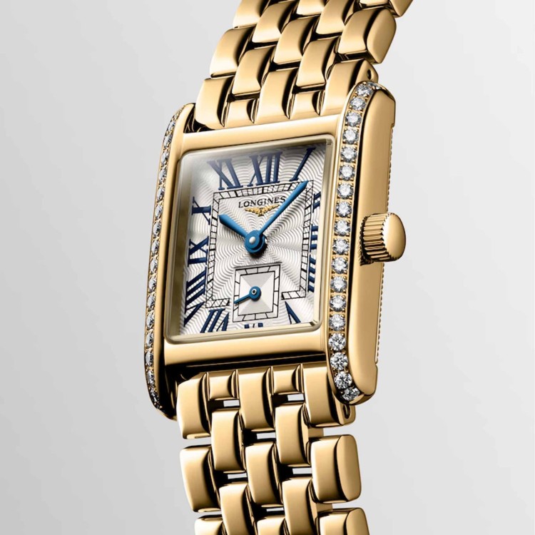 Longines DolceVita Argento flinqué 21,5 x 29 mm Al Quarzo