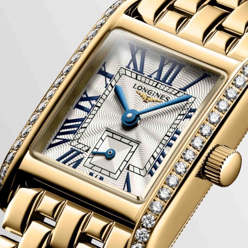 Longines DolceVita Argento flinqué 21,5 x 29 mm Al Quarzo