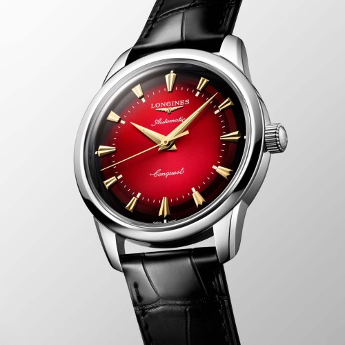 Longines Heritage Classic Rosso 40 mm Automatico