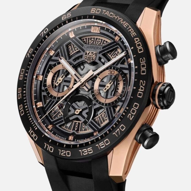TAG Heuer Carrera Oro CBU2050.FT6273 Automatico, 44 mm, Oro e titanio
