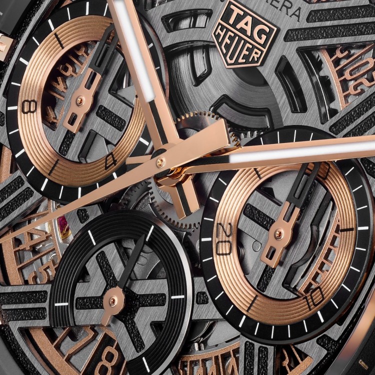TAG Heuer Carrera Oro CBU2050.FT6273 Automatico, 44 mm, Oro e titanio