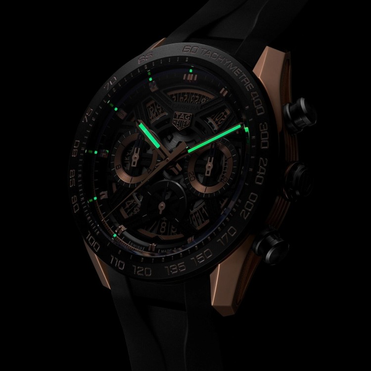 TAG Heuer Carrera Oro CBU2050.FT6273 Automatico, 44 mm, Oro e titanio