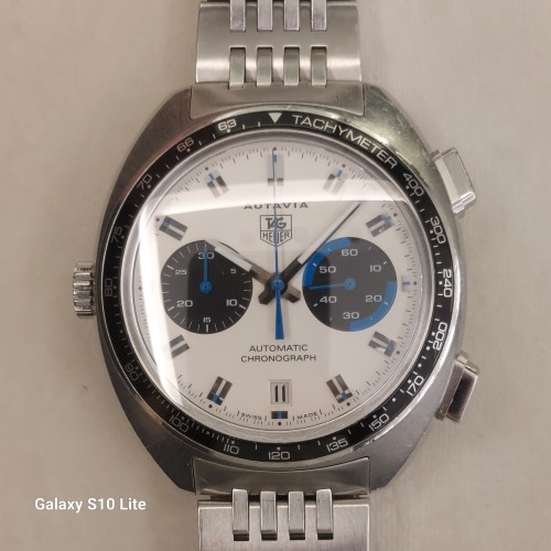TAG HEUER Autavia CY2110.BA0775 Cronografo Automatico 42,5 mm Argentè