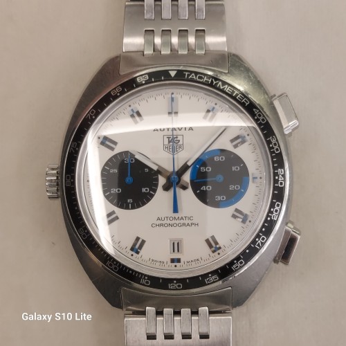 TAG HEUER Autavia CY2110.BA0775 Cronografo Automatico 42,5 mm Argentè