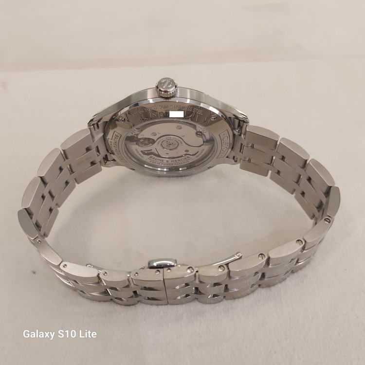 BAUME & MERCIER Clifton M0A10551 Orologio acciaio Automatico Quadrante Antracite sfumato