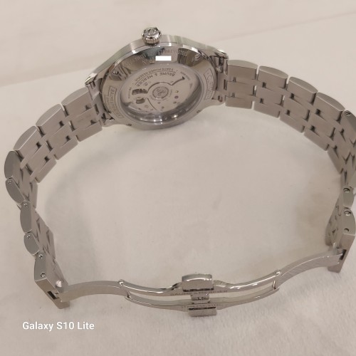 BAUME & MERCIER Clifton M0A10551 Orologio acciaio Automatico Quadrante Antracite sfumato