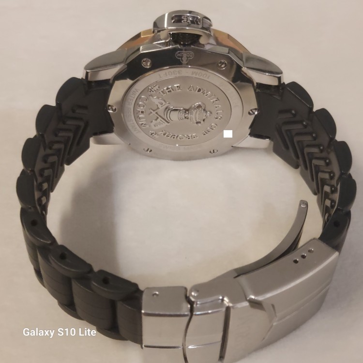 CORUM Usato acciaio oro 18 kt Automatico Admiral's Cup 41 mm Quadrante Bluref 032.833.24