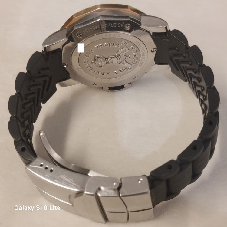 CORUM Usato acciaio oro 18 kt Automatico Admiral's Cup 41 mm Quadrante Bluref 082.833.24