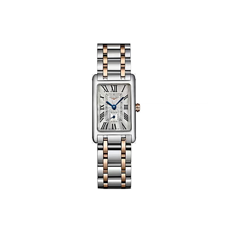 LONGINES DOLCE VITA L5.255.5.71.7 Acciaio e oro Quarzo Romani 32 x 20,8 mm.