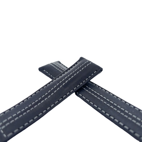 Tag Heuer Cinturino Carrera FC6492 Pelle Nero cuciture Bianche 22/20 mm. CBN2A1F Porsche 2020