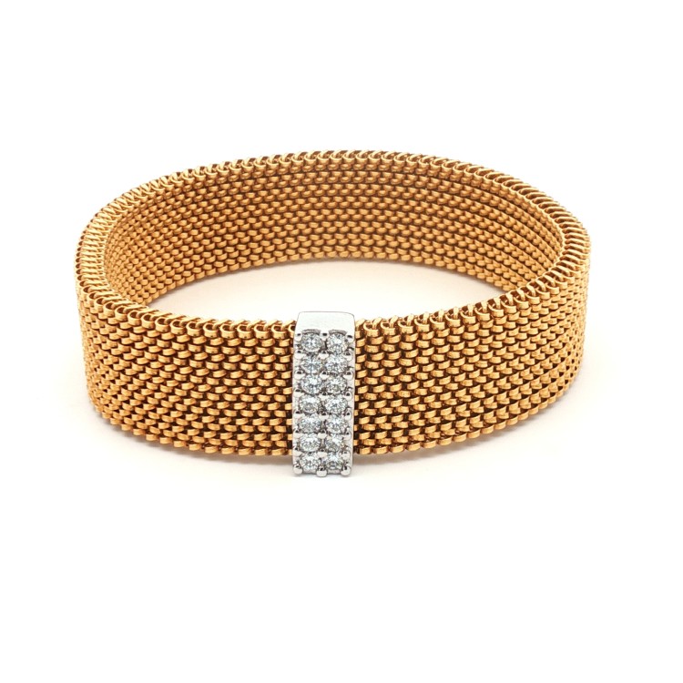 Bracciale PASCIA Diamanti ct 0,56 Oro 18 kt