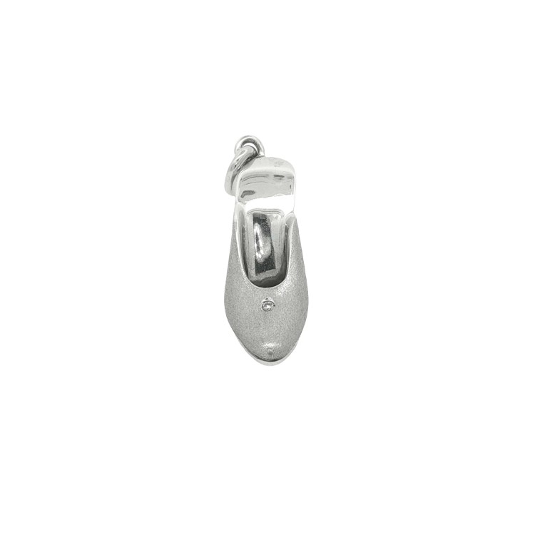 ALFIERI & St. JOHN Pendente Sandalo Diamanti ct 0,01 Oro 18 kt