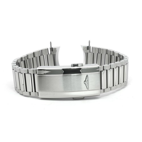 Longines Bracciale Acciaio Conquest Heritage L1.650.4, ansa 20mm,  microregolazione chiusura